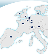 Interxion location map